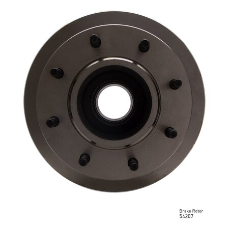 Dynamic Friction Co GEOSPEC Coated Rotor, Front 604-54207